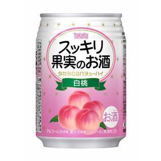 タカラcanチューハイスッキリ果実のお酒＜白桃＞ | お酒のデータベースサイト お酒DB
