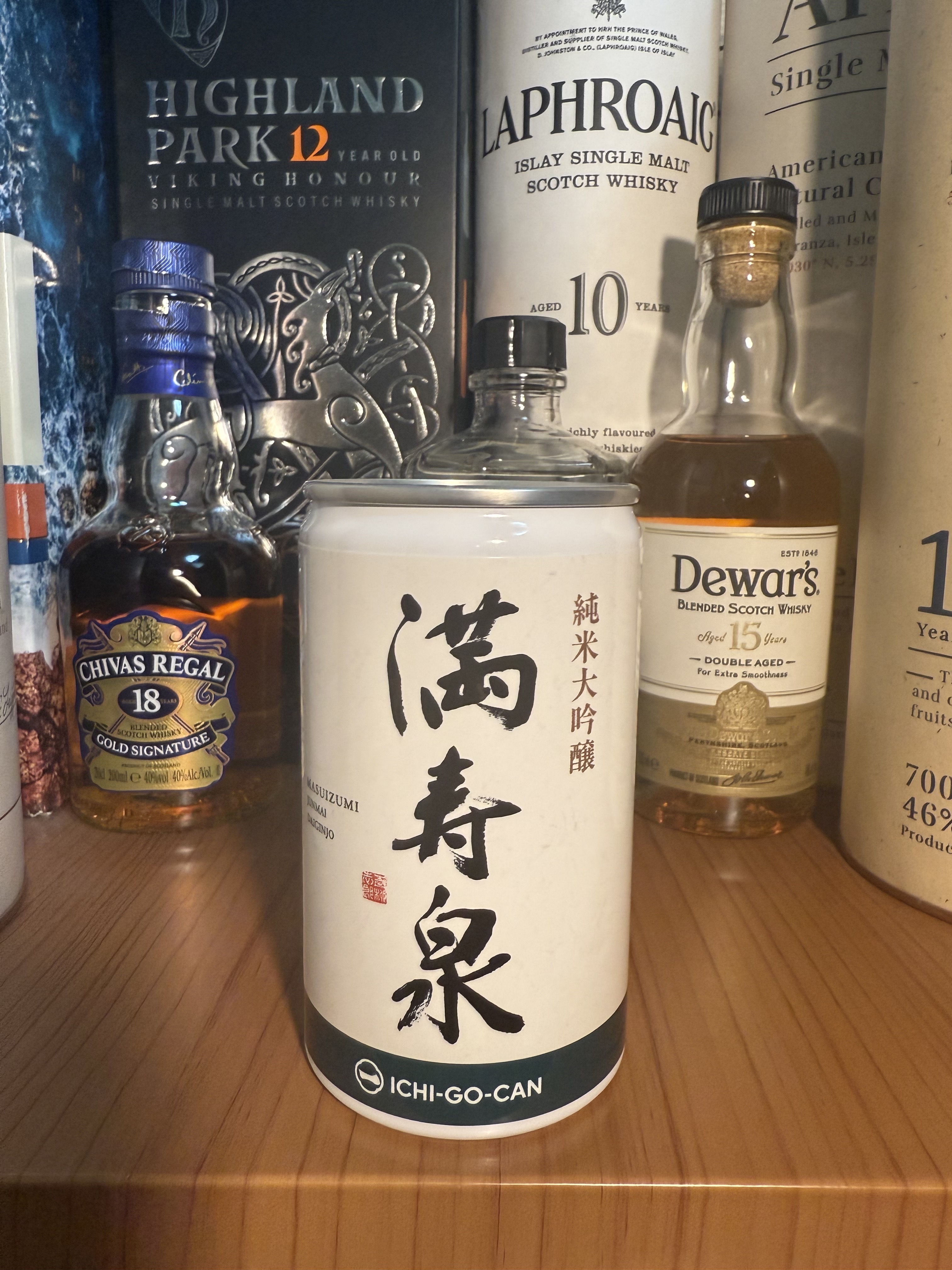 純米大吟醸 満寿泉（ますいずみ）｜一合缶 | お酒のデータベースサイト お酒DB