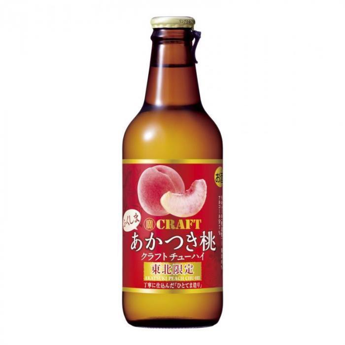 寶CRAFT（タカラ クラフトチューハイ）　ふくしま　あかつき桃 | お酒のデータベースサイト お酒DB