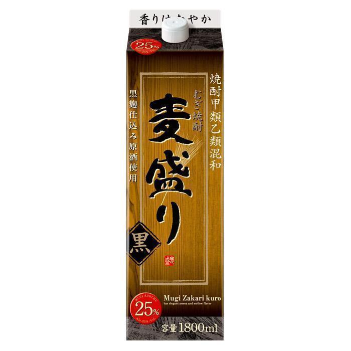 麦盛り 黒（むぎざかり　くろ） 25% | お酒のデータベースサイト お酒DB