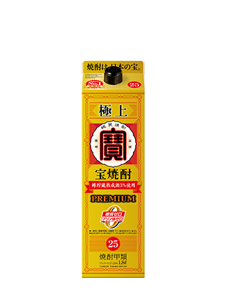 極上＜宝焼酎＞ 25度 | お酒のデータベースサイト お酒DB