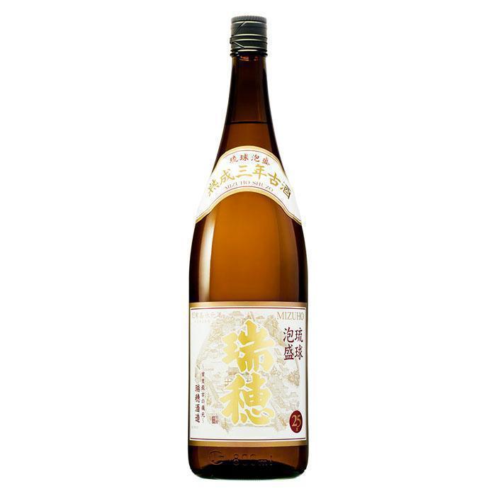 琉球泡盛 瑞穂（みずほ）熟成三年古酒 25% | お酒のデータベースサイト お酒DB