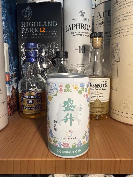 純⽶吟醸 神奈川県 盛升 ⼀合⽸ | お酒のデータベースサイト お酒DB