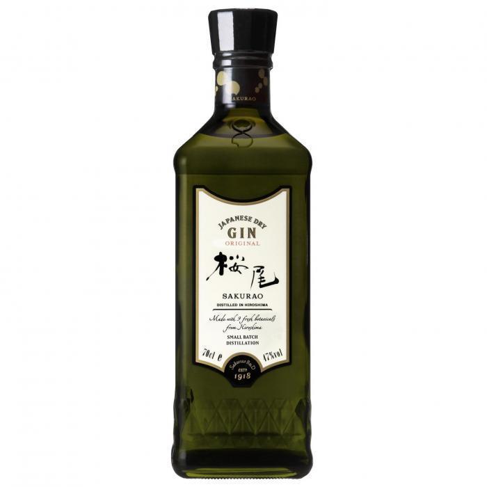 SAKURAO GIN ORIGINAL　桜尾　ジン | お酒のデータベースサイト お酒DB