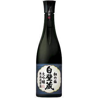 松竹梅「白壁蔵」＜大吟醸＞無濾過原酒 | お酒のデータベースサイト お酒DB