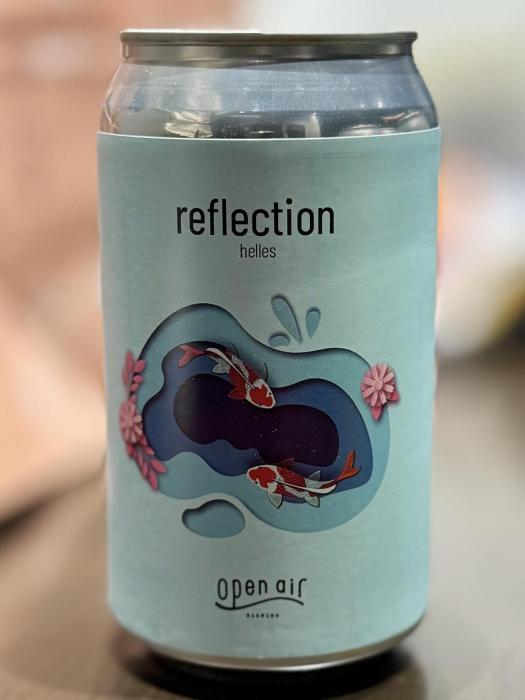 オープンエア リフレクション ヘレス　Open Air Brewing / Reflection Helles | お酒のデータベースサイト お酒DB