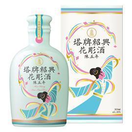 塔牌紹興花彫酒化粧壷〈陳五年〉 | お酒のデータベースサイト お酒DB